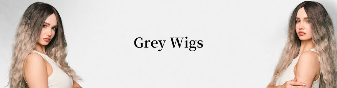 Grey Wigs | Ice Silver to Smoky Taupe Tones | Ailsas.com