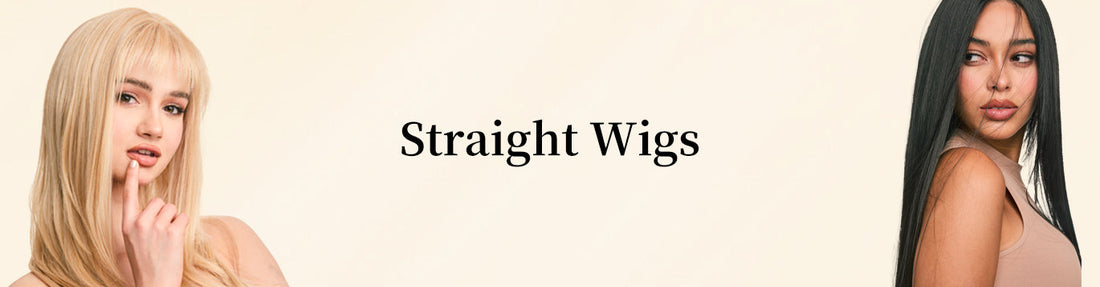 Straight Wigs | Sleek Mirror-Finish Wigs | Ailsas.com