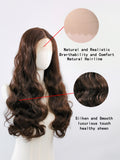 [Peyton] Ailsas's WIgs Synthetic Wavy Wigs 26 inch Long Wavy Black Wig Natural Color 78047