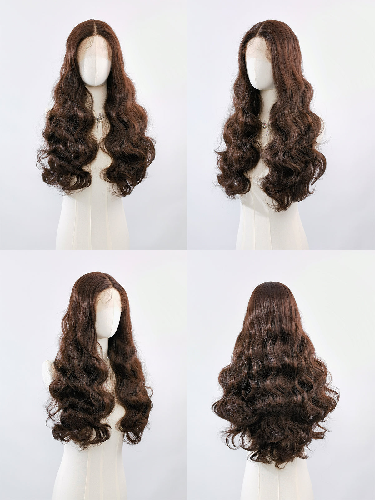 [Peyton] Ailsas's WIgs Synthetic Wavy Wigs 26 inch Long Wavy Black Wig Natural Color 78047