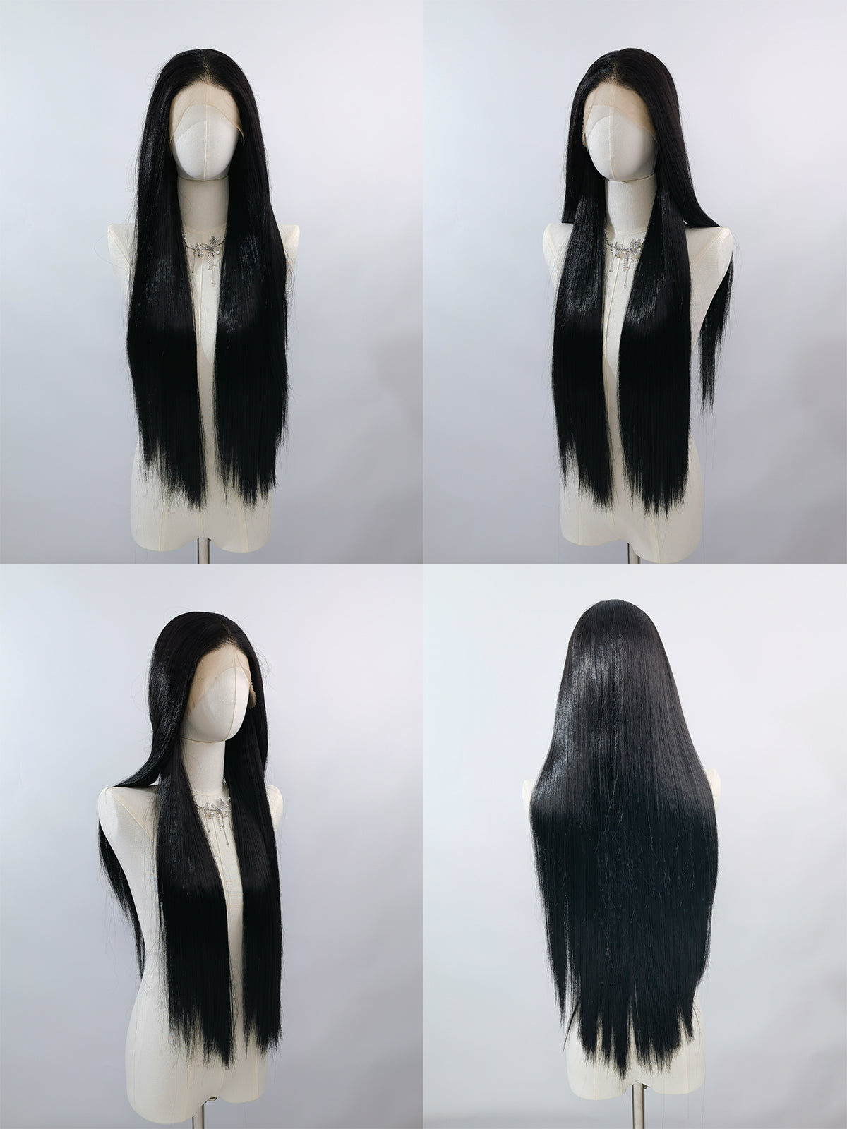 [Clara] Ailsa's Wigs 13x6 Straight HD Lace Front Wigs Synthetic Wigs Pre Plucked 91053