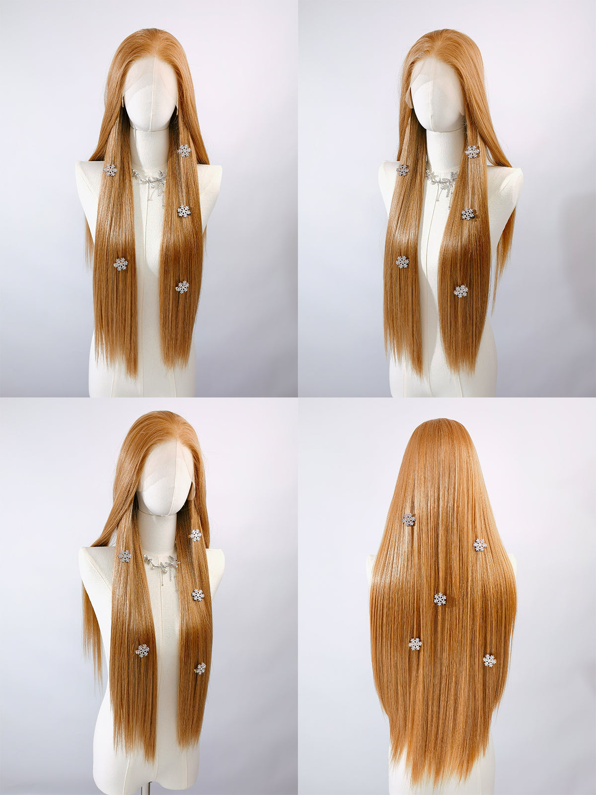 [Mia] Ailsa's Wigs 13X4 Lace Front Synthetic Wigs for Women Light Brown Wigs 81056