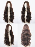 [Susan] Ailsa's Wigs13x6 Body Wave Lace Front Synthetic Wigs 28 Inch Brown Synthetic Hair 98060