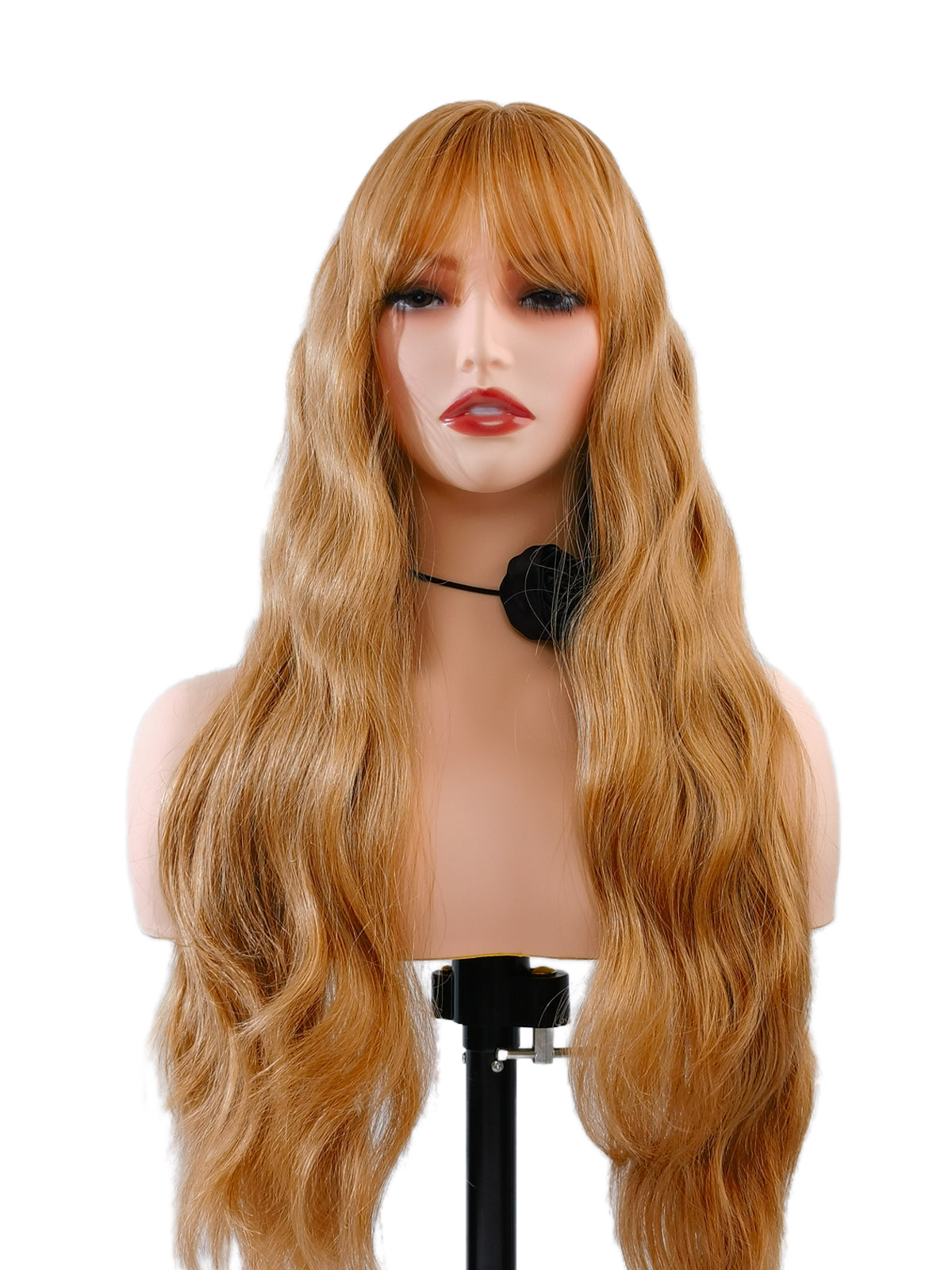 [lilith] Ailsas's Wigs Curly Long Stythetic Light Brown Wigs Daily Hairstyle Wigs 68011