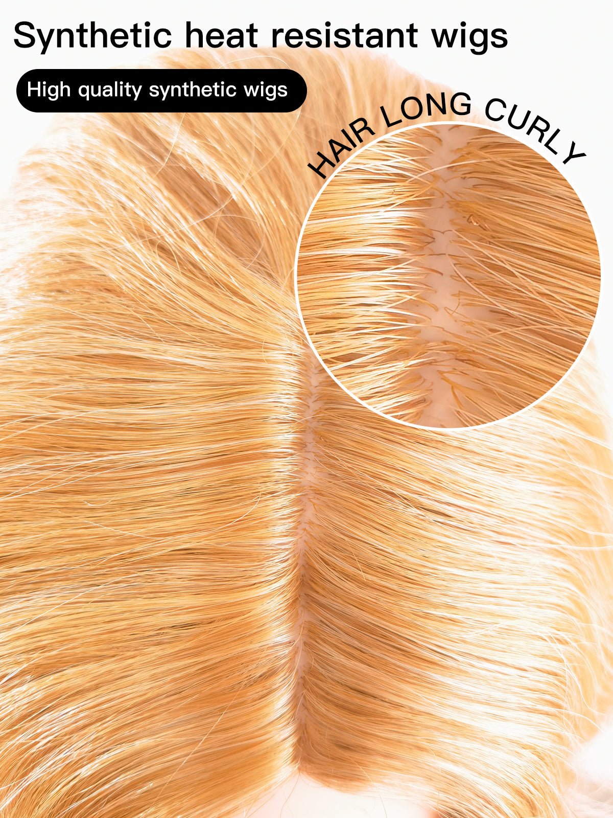 [Luna] Ailsas's Wigs Malibu Wigs Long Curly Snythetic Hair Wigs for Women 68015