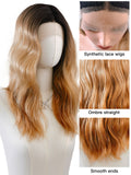 [Eliana] Ailsas's Wigs Ombre Blonde Lace Front Wigs T Part Wigs for Women 78037