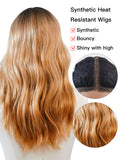 [Eliana] Ailsas's Wigs Ombre Blonde Lace Front Wigs T Part Wigs for Women 78037