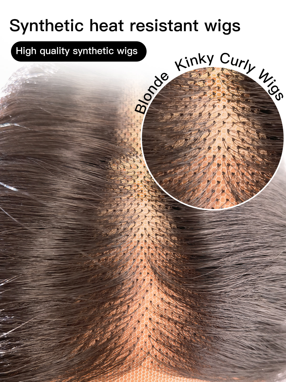 [Riley] Ailsas's Wigs T Part Body Wave Synthetic Black Wigs 78043