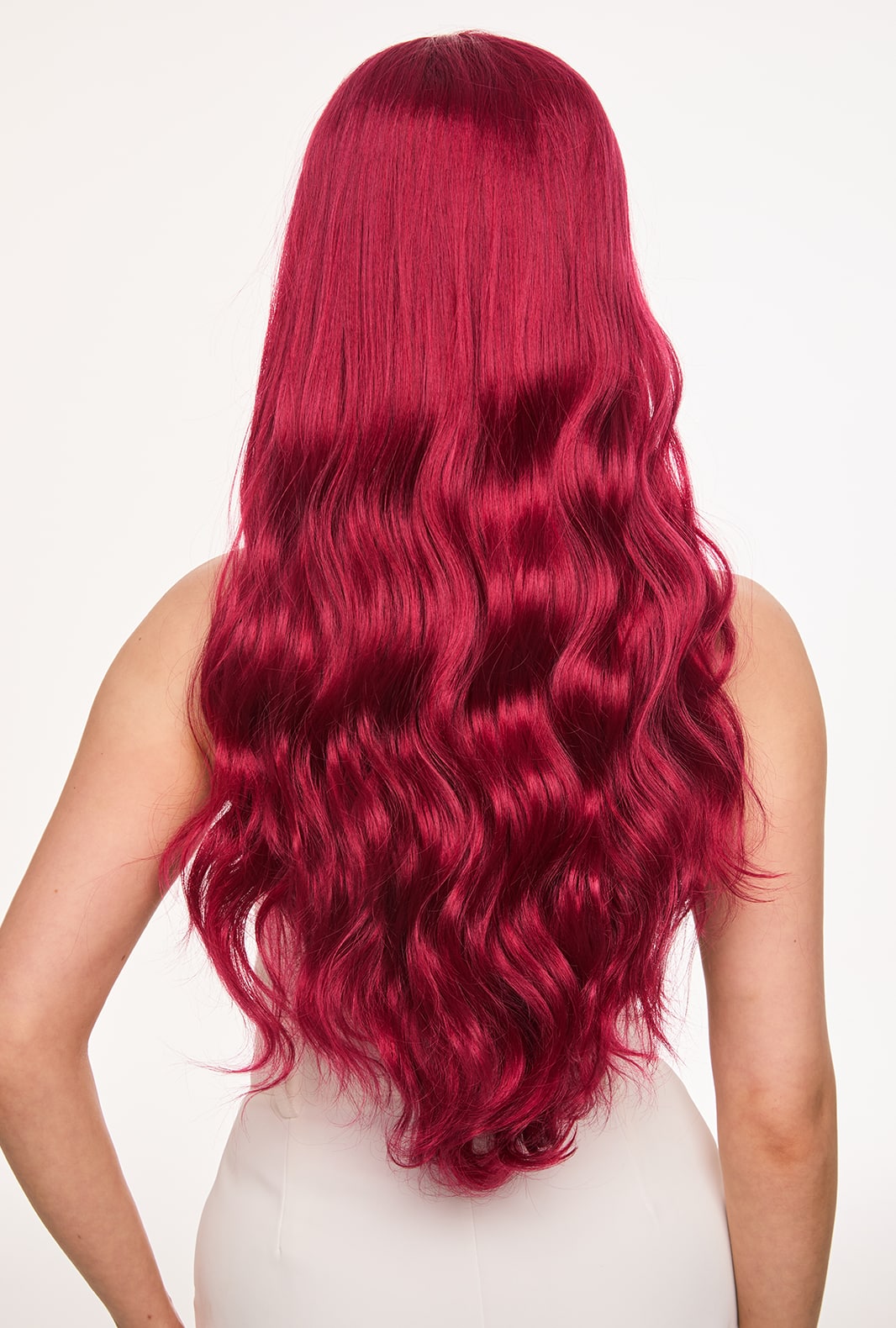 Scarlett | Wine Red Body Wave Wig | Party Wig | 26-Inch Hair - Ailsa's Wigs