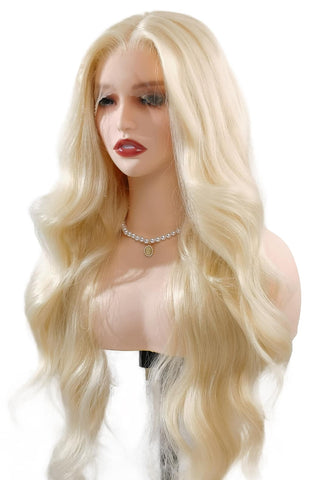 Chloe | Blue Body Wave Wig | 28-Inch Long Layered Party Wig - Ailsa's Wigs