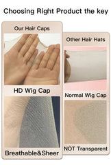 2Pcs HD Wig Cap｜Secure Fit & Scalp Protection｜Ailsas.com