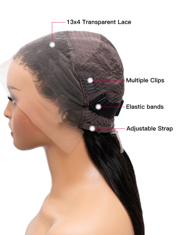 Body Wave Black Wig - HD Lace Pre-plucked Human Hair | Lewis and Ailsa